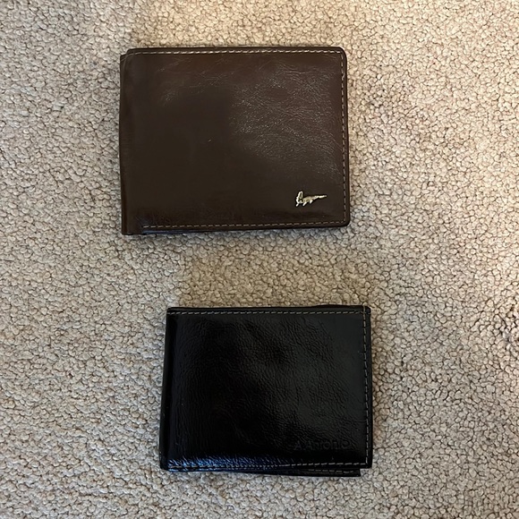 A Antonio Other - 2 Leather Wallets